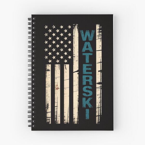Item preview, Water Ski USA Flag Waterskiing Waterskier Watersports designed and sold by banbopbii.