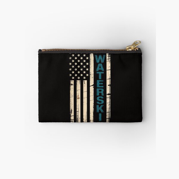 Item preview, Water Ski USA Flag Waterskiing Waterskier Watersports designed and sold by banbopbii.