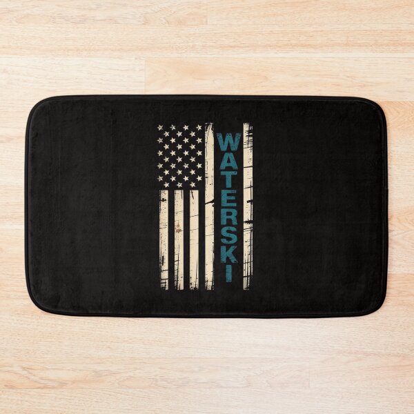 Item preview, Water Ski USA Flag Waterskiing Waterskier Watersports designed and sold by banbopbii.