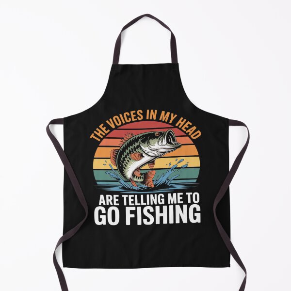 Item preview, The Voices in My Head are Telling Me to Go Fishing Funny designed and sold by Bstilablhot.