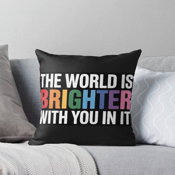 Item preview, The World Is Brighter With You In It Funny Mental Health Premium designed and sold by Bstilablhot.
