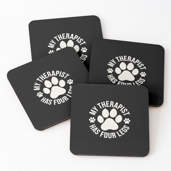 Item preview, My Therapist Has Four Legs, Dog Lover, Pet Owner Service designed and sold by repconomArt.