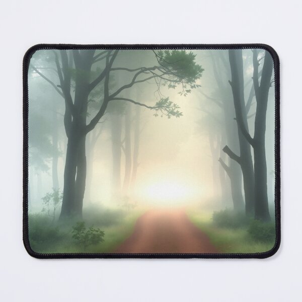 Item preview, Misty Autumn Walk designed and sold by MooDigitalArt.
