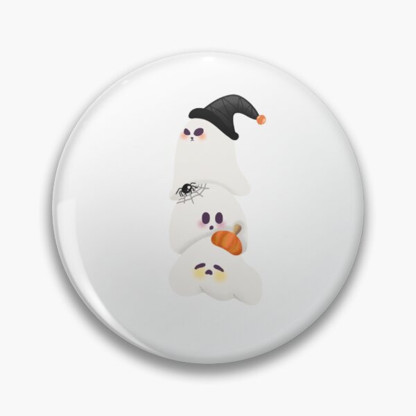 Item preview, Playful Halloween Ghost Trio designed and sold by HappyHues by S.