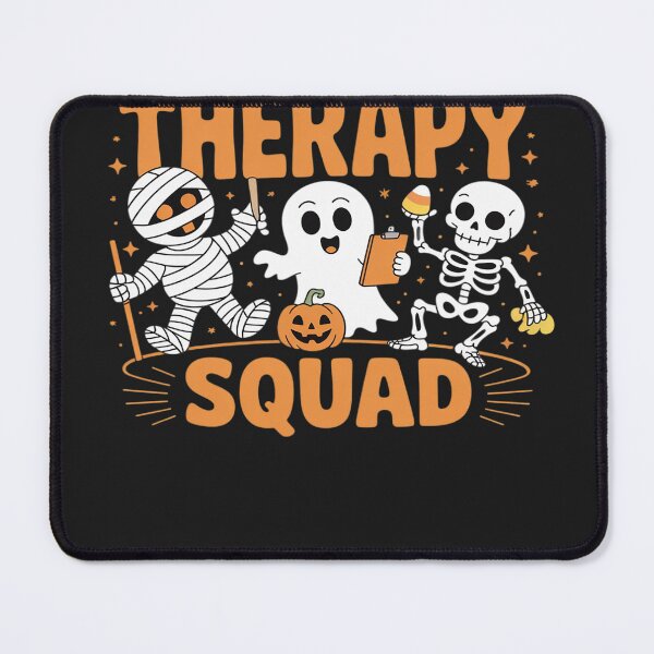 Item preview, Therapy Squad Skeleton Ghost Mummy Halloween Spooky Season designed and sold by Bstilablhot.
