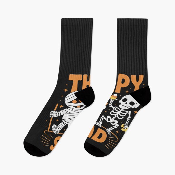 Item preview, Therapy Squad Skeleton Ghost Mummy Halloween Spooky Season designed and sold by Bstilablhot.