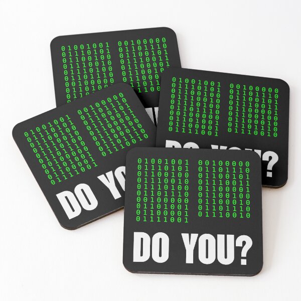 Item preview, I Understand Binary Do You? designed and sold by WayOutWorks.