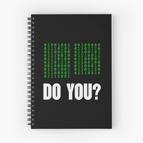 Item preview, I Understand Binary Do You? designed and sold by WayOutWorks.
