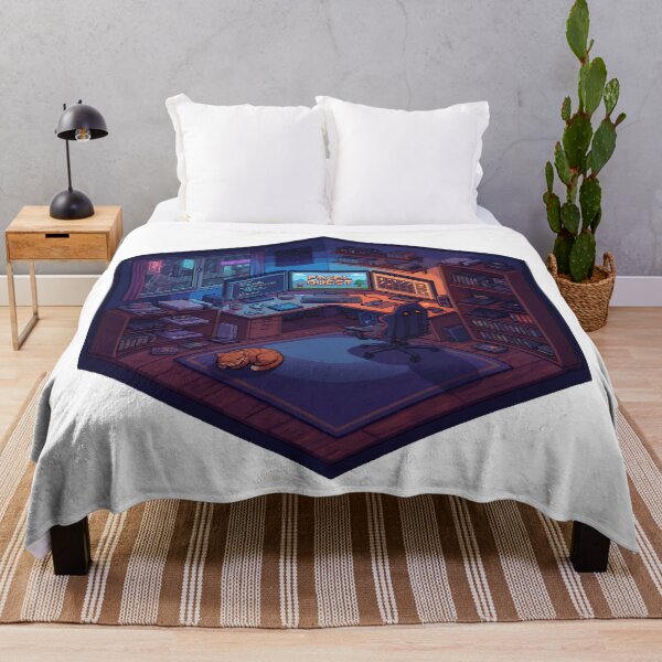 Item preview, Cozy Night In - Isometric Pixel Art Gaming Room designed and sold by NextLevelThread.