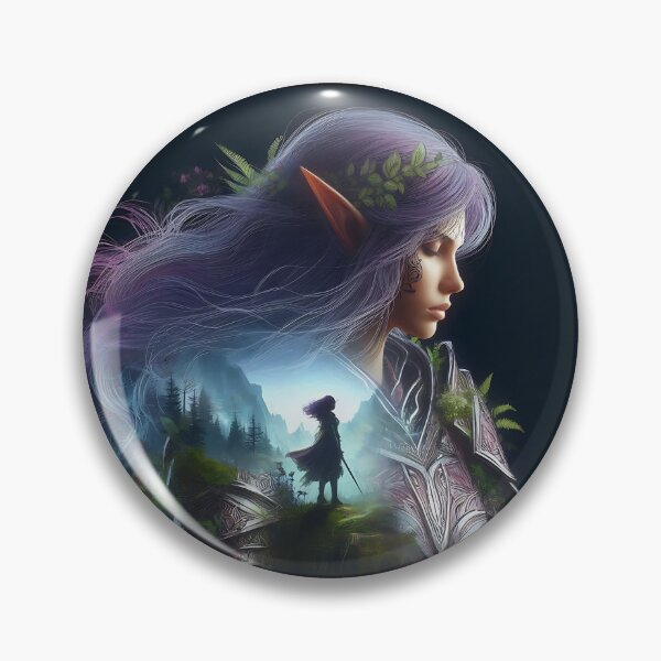 Item preview, Elf Archer of the Forest designed and sold by GalleryBrisArt.