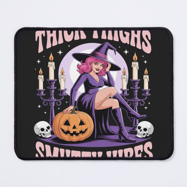 Item preview, Thick Thighs And Smutty Vibes Halloween Witches designed and sold by Bstilablhot.