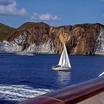 Artwork thumbnail, Sails off the port side ! by Nancy Richard