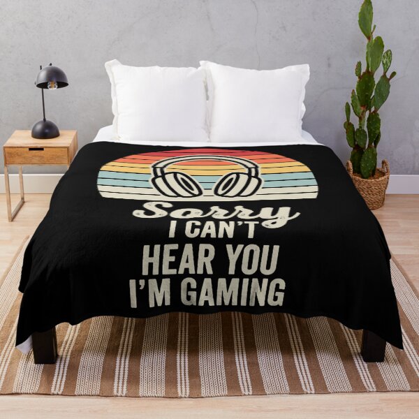 Item preview, Sorry I Can't Hear You I'M Gaming Retro Vibes designed and sold by guiceltsaxe3.