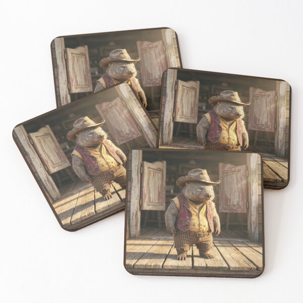 Item preview, The Wombat Who Tamed the Wild West designed and sold by Tridentulus.