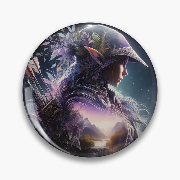 Item preview, Elf Archer of the Forest designed and sold by GalleryBrisArt.