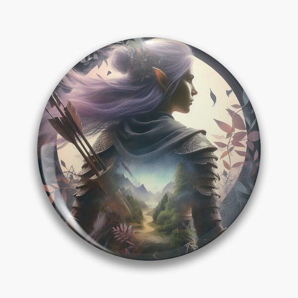 Item preview, Elf Archer of the Forest designed and sold by GalleryBrisArt.