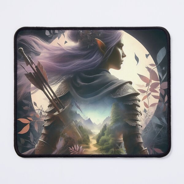 Item preview, Elf Archer of the Forest designed and sold by GalleryBrisArt.