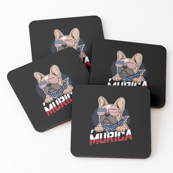 Item preview, Patriotic Frenchie Dog, Murica 4th of July French Bulldog designed and sold by repconomArt.
