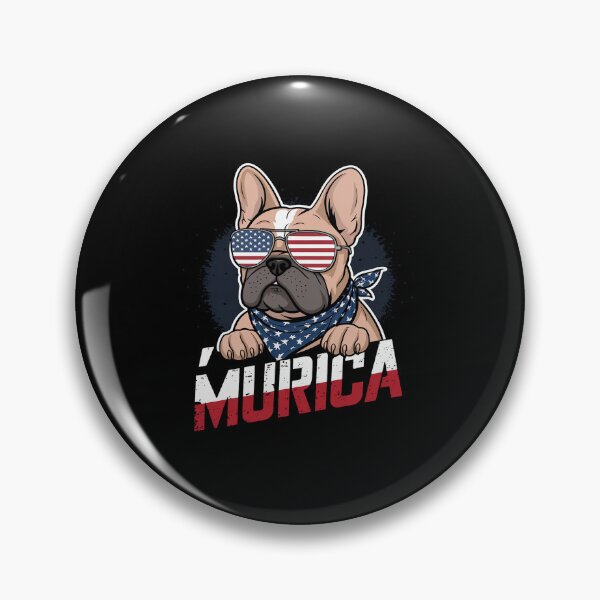 Item preview, Patriotic Frenchie Dog, Murica 4th of July French Bulldog designed and sold by repconomArt.