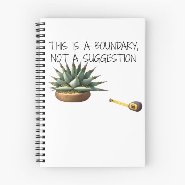 Item preview, ⚠️PLANTIFA COLLECTION⚠️ – 004 – ✨ This Is a Boundary, Not a Suggestion ✨ - dark for lighter backgrounds designed and sold by WheelieGdArt.