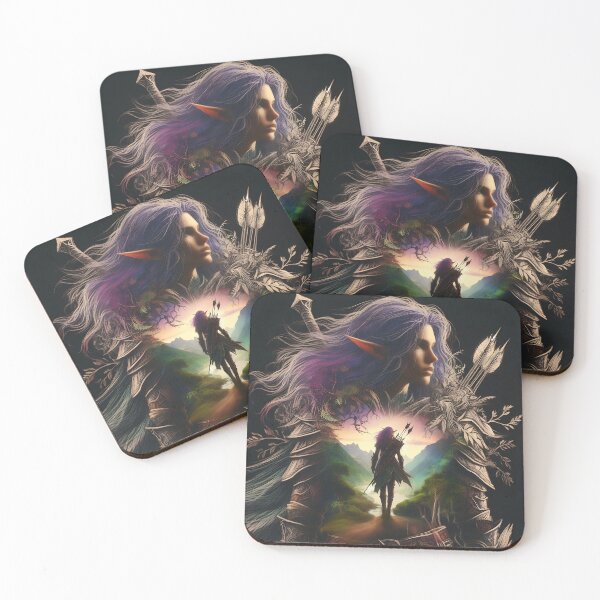 Item preview, Elf Archer of the Forest designed and sold by GalleryBrisArt.