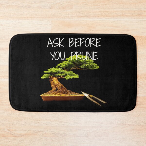Item preview, ⚠️PLANTIFA COLLECTION⚠️ – 003A – ✨ Ask Before You Prune ✨ - light for darker backgrounds designed and sold by WheelieGdArt.