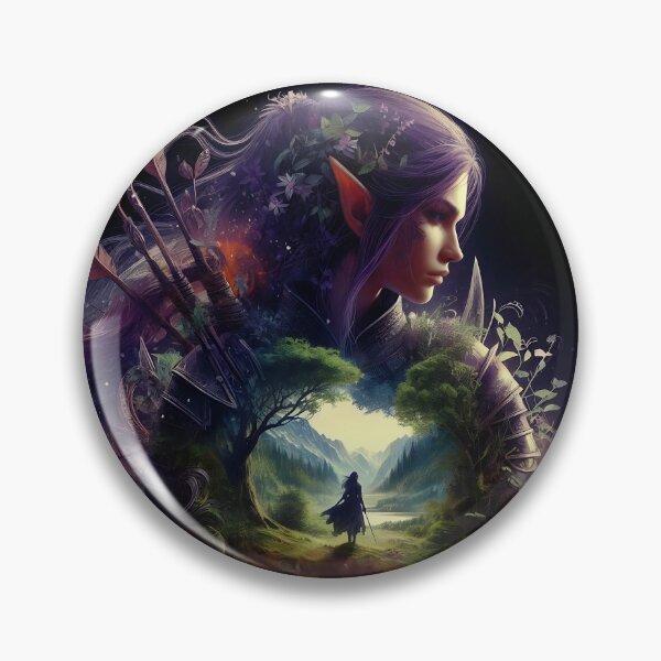 Item preview, Elf Archer of the Forest designed and sold by GalleryBrisArt.