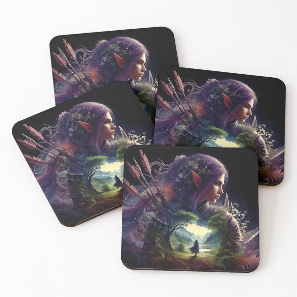 Item preview, Elf Archer of the Forest designed and sold by GalleryBrisArt.