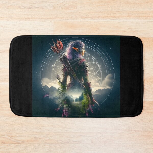 Item preview, Elf Archer of the Forest designed and sold by GalleryBrisArt.