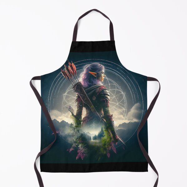 Item preview, Elf Archer of the Forest designed and sold by GalleryBrisArt.