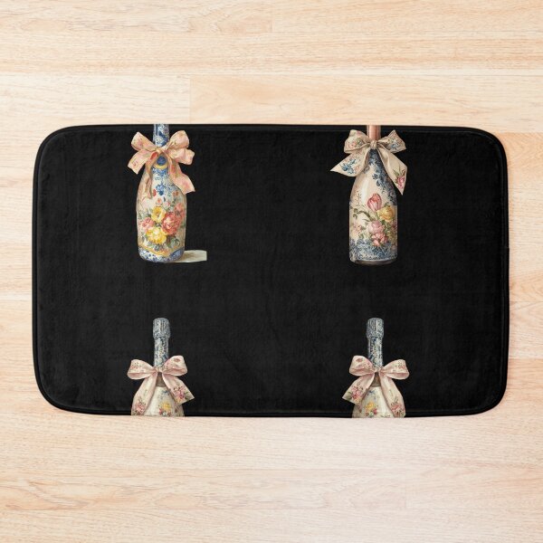 Item preview, Mini Floral celebration wine bottles pack designed and sold by MendaciousMina.