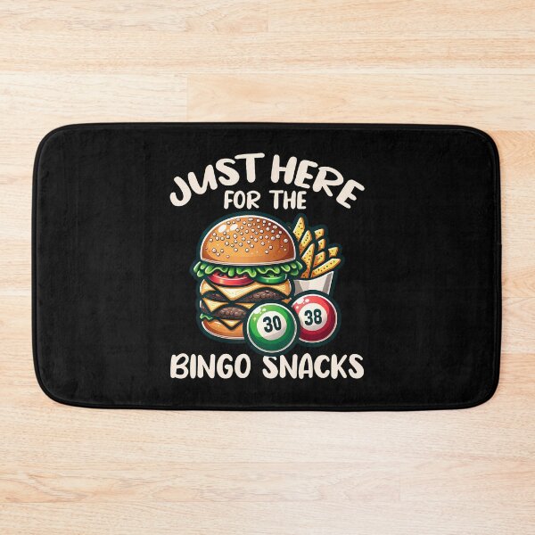 Item preview, Funny Bingo Game Just Here For The Bingo Snacks designed and sold by RylynKaub86.
