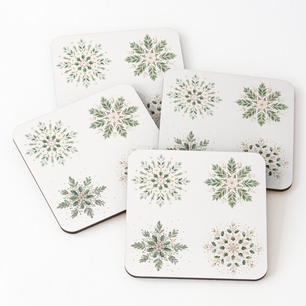 Item preview, Greenery snowflake pack designed and sold by MendaciousMina.