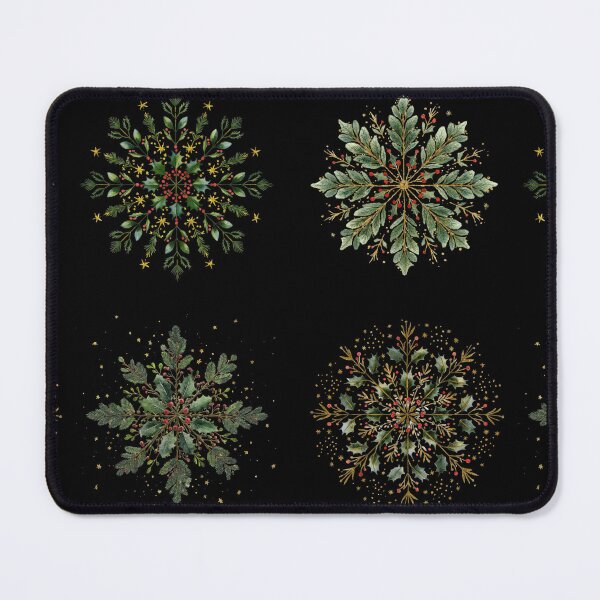 Item preview, Greenery snowflake pack designed and sold by MendaciousMina.