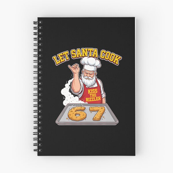 Item preview, Let Santa Cook Kiss The Rizzler 67 Funny Christmas Baking designed and sold by LunaDangelo.