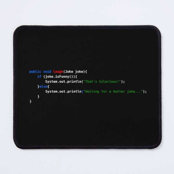 Item preview, Java Code Humor: Laugh or Wait for a Better Joke designed and sold by WayOutWorks.