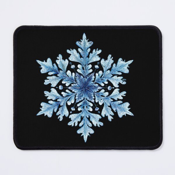 Item preview, Delicate blue snowflake designed and sold by MendaciousMina.