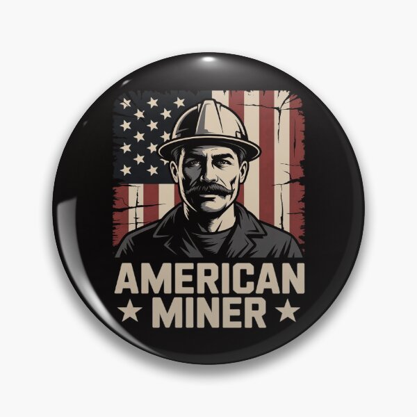 Item preview, Underground Coal Miners American Miner designed and sold by banbopbii.