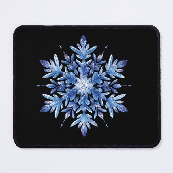 Item preview, Delicate blue snowflake designed and sold by MendaciousMina.