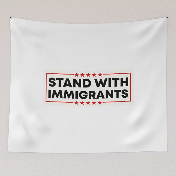 Item preview, Stand With Immigrants - FDT designed and sold by PixVib.