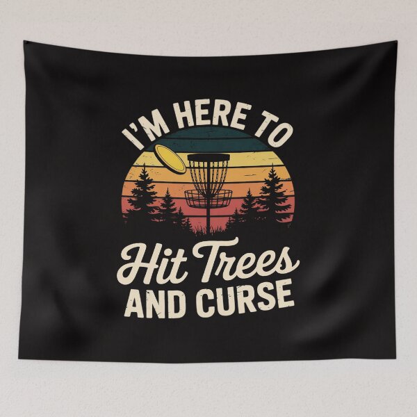 Item preview, Ultimate Frisbee Hit Trees And Curse Disc Golf designed and sold by banbopbii.