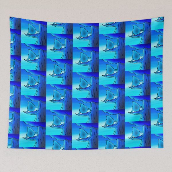 Item preview, Blue days designed and sold by MINTGIRL.shop.
