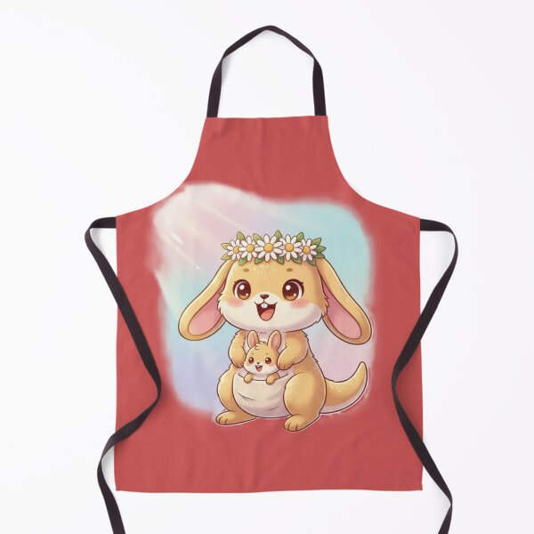 Item preview, Sunnyroo & Baby Bop – Adorable Kawaii Bunny‑Kangaroo Duo in Sunshine | Cute Pastel Fluffaroo Character designed and sold by harmandragon04.