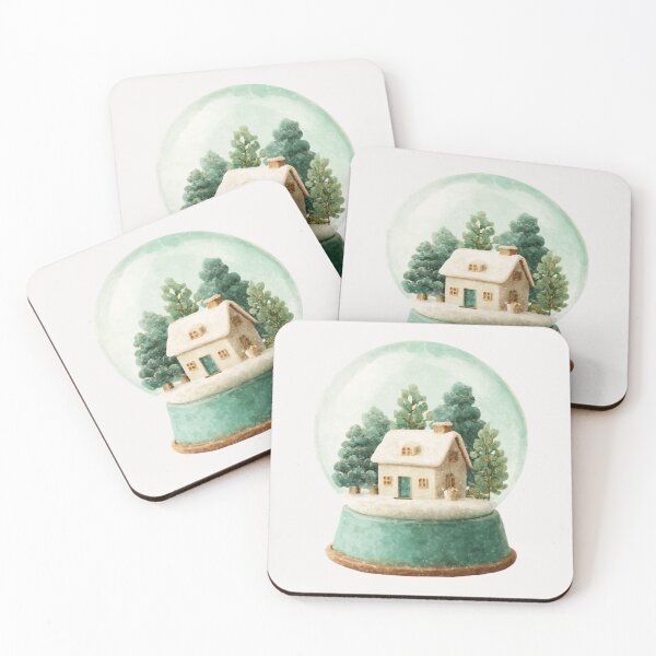 Item preview, Little cabin in a snowglobe designed and sold by MendaciousMina.