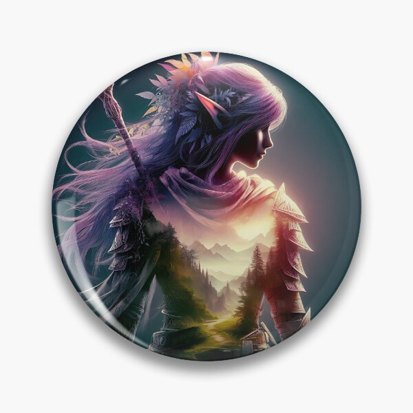 Item preview, Elf Archer of the Forest designed and sold by GalleryBrisArt.