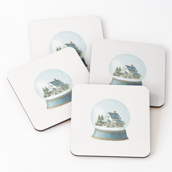 Item preview, Cute home in a snowglobe designed and sold by MendaciousMina.