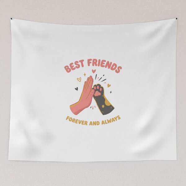 Item preview, BEST FRIENDS FOREVER AND ALWAYS designed and sold by Quillway.