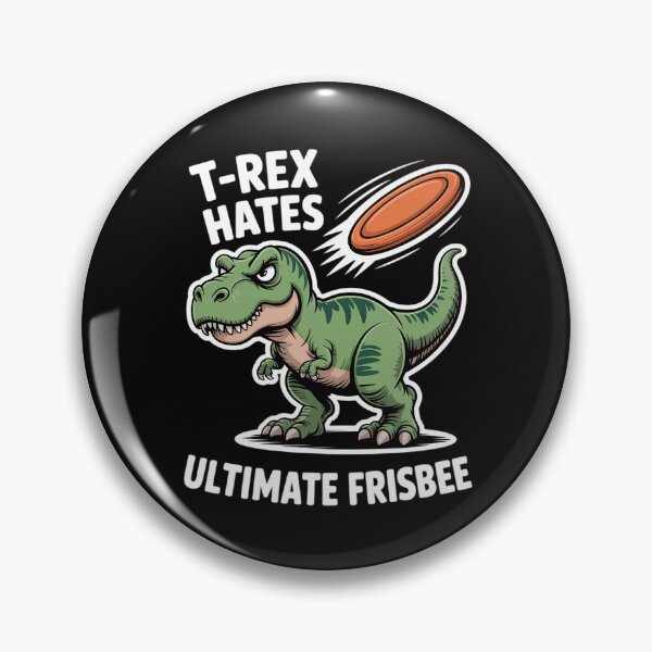 Item preview, T-Rex Hates Ultimate Frisbee - Dinosaur designed and sold by banbopbii.