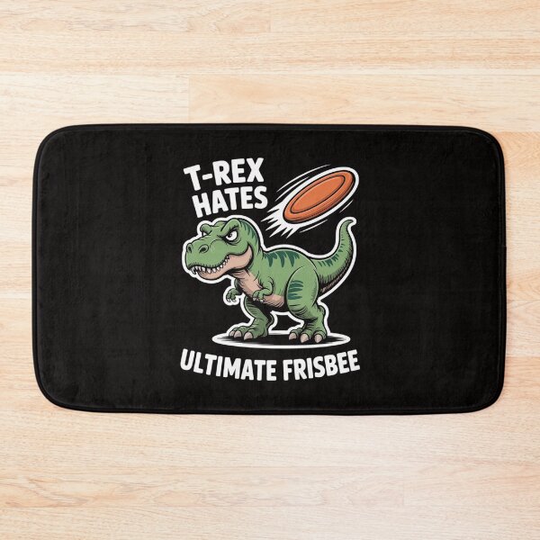Item preview, T-Rex Hates Ultimate Frisbee - Dinosaur designed and sold by banbopbii.
