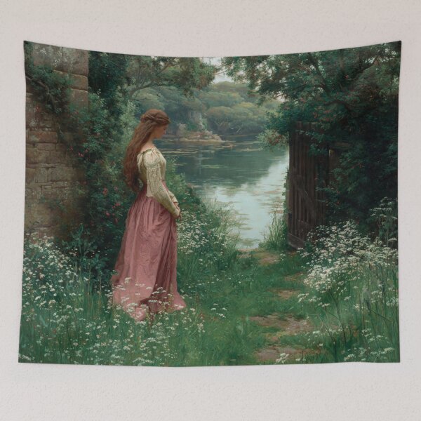 Item preview, The Gate Beyond the Wildflowers designed and sold by afrancisCL.